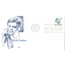 #2182 Jack London Marg FDC