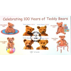 #3653-56 Teddy Bears M & D FDC