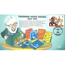 #3835 Theodor Seuss Geisel M & D FDC