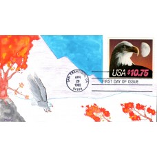 #2122 Eagle and Moon MDG FDC