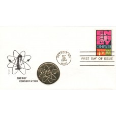 #1547 Energy Conservation Medallion FDC