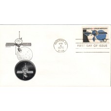 #1557 Mariner 10 Medallion FDC