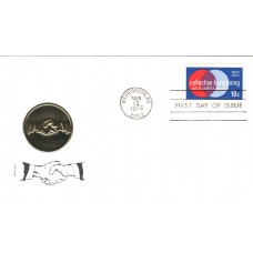 #1558 Collective Bargaining Medallion FDC