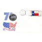 #1660 Texas State Flag Medallion FDC