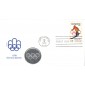 #1698 Olympics Medallion FDC