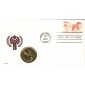 #1772 Year of the Child Medallion FDC