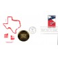 #2204 Republic of Texas Medallion FDC