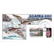 #AK9 Alaska 1993 Duck Milford FDC