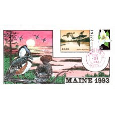 #ME10 Maine 1993 Duck Milford FDC
