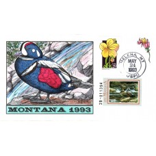 #MT8 Montana 1993 Duck Milford FDC
