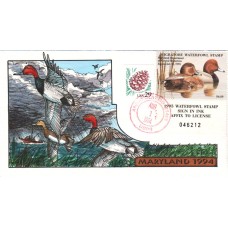 #MD21 Maryland 1994 Duck Milford FDC