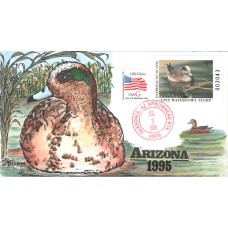 #AZ9 Arizona 1995 Duck Milford FDC