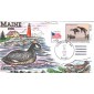 #ME12 Maine 1995 Duck Milford FDC