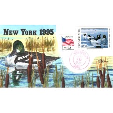 #NY11 New York 1995 Duck Milford FDC