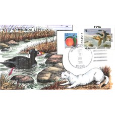 #NH14 New Hampshire 1996 Duck Milford FDC