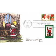 #2064 Santa Claus Combo Mille FDC