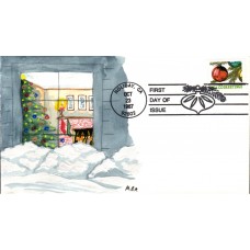 #2368 Christmas Ornament Mille FDC