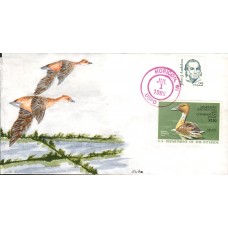 #RW53 Fulvous Whistling Duck Mille FDC