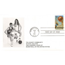 #2560 Basketball Centennial Tri-County FDC