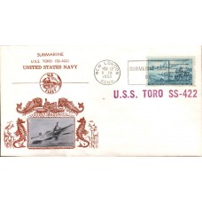 USS Toro SS422 Naval Cover