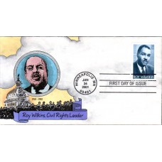 #3501 Roy Wilkins Montgomery FDC