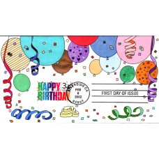 #3558 Happy Birthday Montgomery FDC