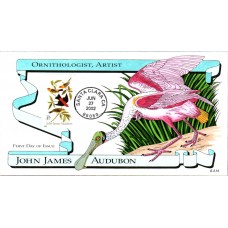 #3650 John James Audubon Montgomery FDC