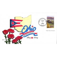 #3773 Ohio Statehood Montgomery FDC