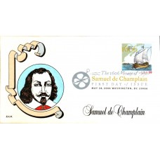 #4073 Samuel de Champlain Artist Proof Montgomery FDC