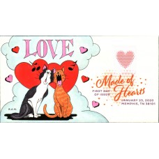 #5431 Made of Hearts Montgomery FDC