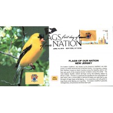#4308 FOON: New Jersey Flag MPG FDC