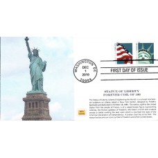#4486-87 Statue of Liberty - US Flag MPG FDC