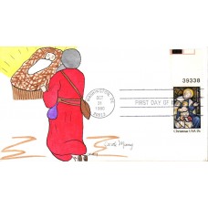 #1842 Madonna and Child Murry FDC
