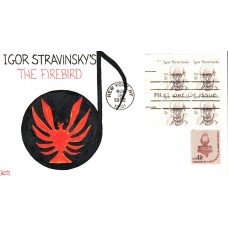 #1845 Igor Stravinsky Murry FDC