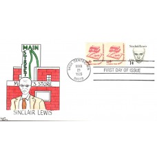 #1856 Sinclair Lewis Murry FDC