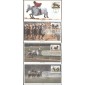 #2756-59 Sporting Horses Mystic FDC Set