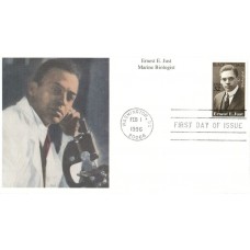 #3058 Ernest Just Mystic FDC