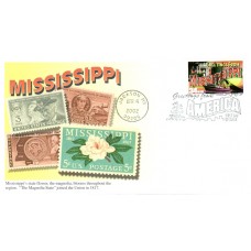 #3584 Greetings From Mississippi Mystic FDC