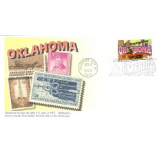 #3596 Greetings From Oklahoma Mystic FDC