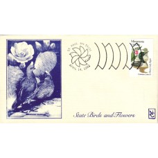 #1975 Minnesota Birds - Flowers Namake FDC