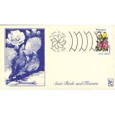 #1999 Washington Birds - Flowers Namake FDC