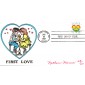 #2248 LOVE - Hearts Nathan-Marcus FDC