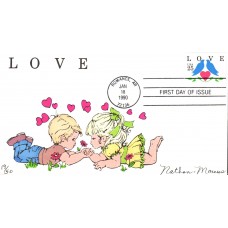 #2440 Love - Birds Nathan-Marcus FDC