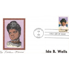 #2442 Ida B. Wells Nathan-Marcus FDC