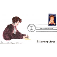 #2449 Marianne Moore Nathan-Marcus FDC