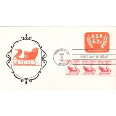 #1900 Sleigh 1880s New Direxions FDC
