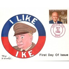 #2513 Dwight D. Eisenhower Nichols FDC