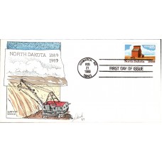 #2403 North Dakota Statehood Nikirk FDC