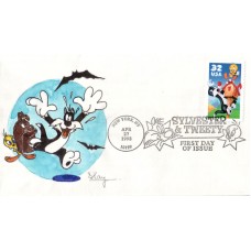#3204 Sylvester and Tweety Nirlay FDC