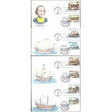 #2620-23 Voyage of Columbus Joint Nitsch FDC